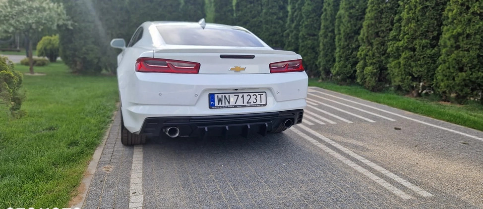 Chevrolet Camaro cena 92865 przebieg: 117000, rok produkcji 2017 z Miejska Górka małe 154